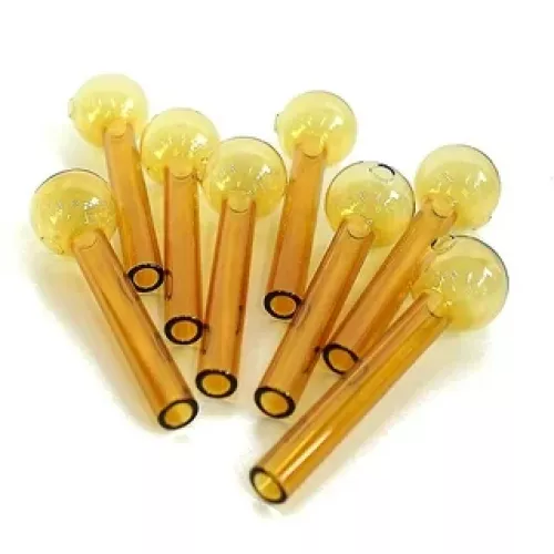 1569 4" Yellow Oil burner Pipe 80ct