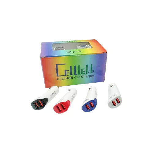 Celltekk USB-C / USB Car Charger 10ct