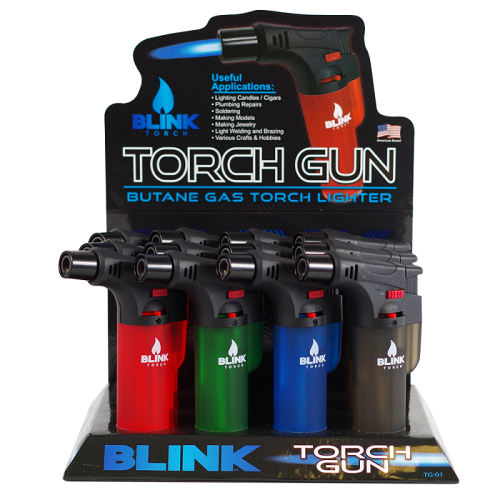 Blink Torch Gun Lighter 12ct #590
