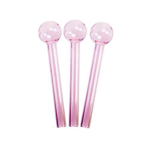 1572 6" Pink Oil Burner Pipe Jar 50ct