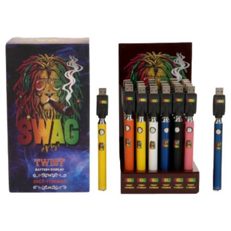 Swag Twist battery Display 1100MH 24ct