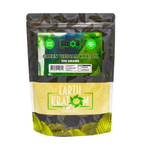 Earth Kratom 1/2kg Powder Green Vietnam