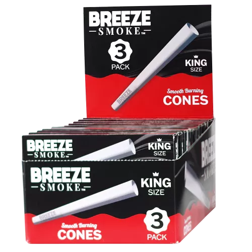 Breeze Smoke Cone 3pk 24in Display
