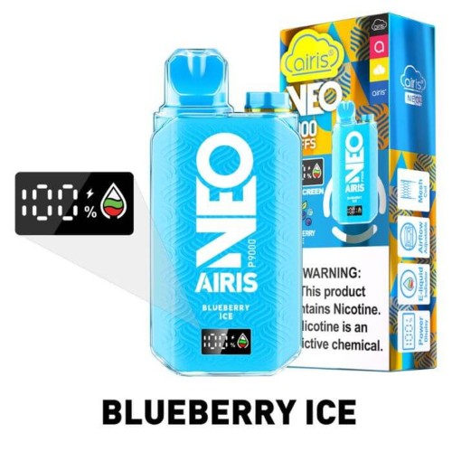 Airis Neo 9000 Puff 10pk 17ml Blueberry Ice