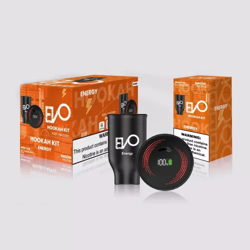 Evo Hookah Kit Pod + Battery 20ml 6ct Energy