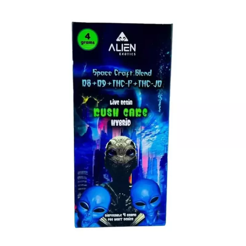 Alien D8 D9 THCP THC JD Disposable 4gm 5ct  Kush Cake  {Hybrid}