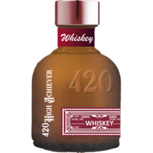 420 High Achiever D9 Non Alcohol Drink 60mg Whiskey