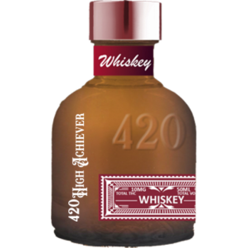 420 High Achiever D9 Non Alcohol Drink 60mg Whiskey