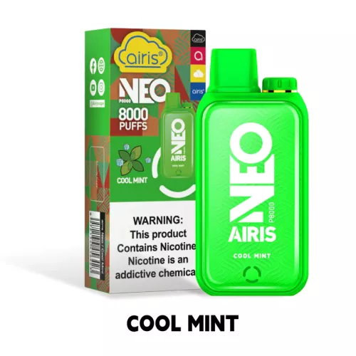 Airis Neo 8000puffs 5ct 20ml Cool Mint