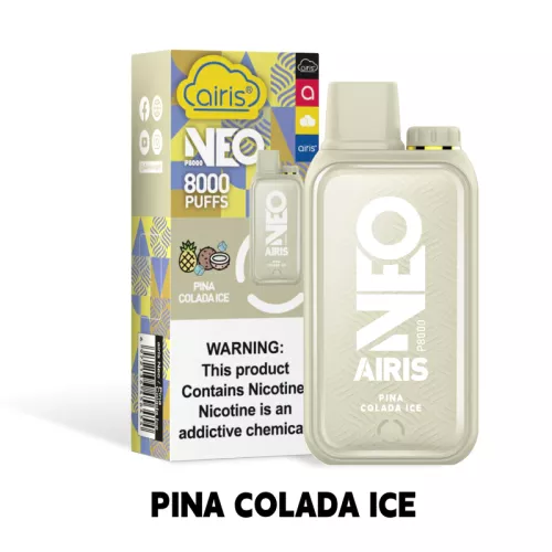 Airis Neo 8000puffs 5ct 20ml Pina Colada Ice