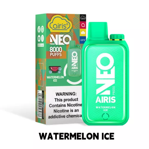 Airis Neo 8000puffs 5ct 20ml Watermelon Ice