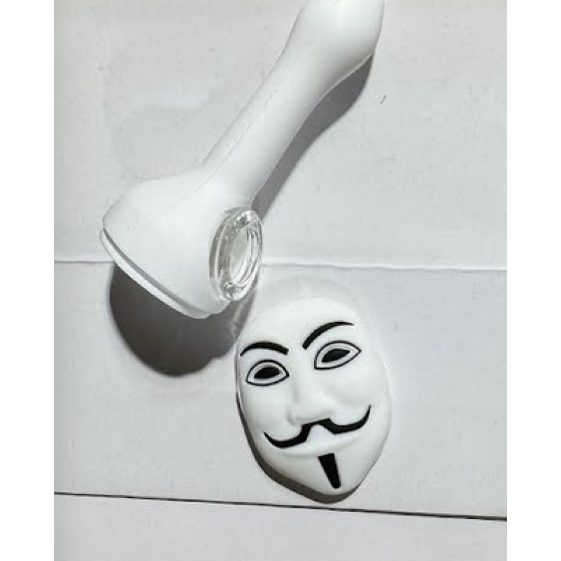 H 59 Joker Face Silicon Hand Pipe