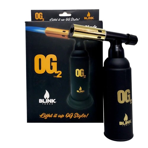 OG2 Blink Torch Lighter Black