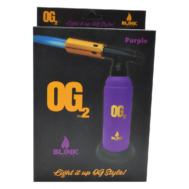 OG2 Blink Torch Lighter Purple