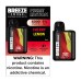 Breeze Prime 6000puffs 5% nic 10ml 5ct Cherry lemon