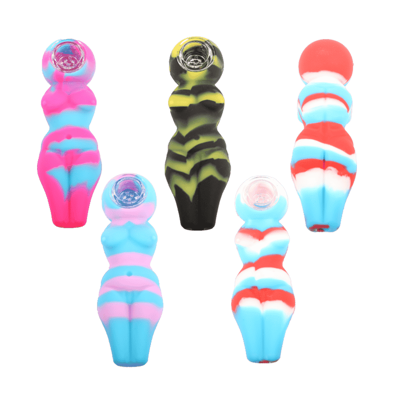H 96 Sexy Silicon Hand Pipe