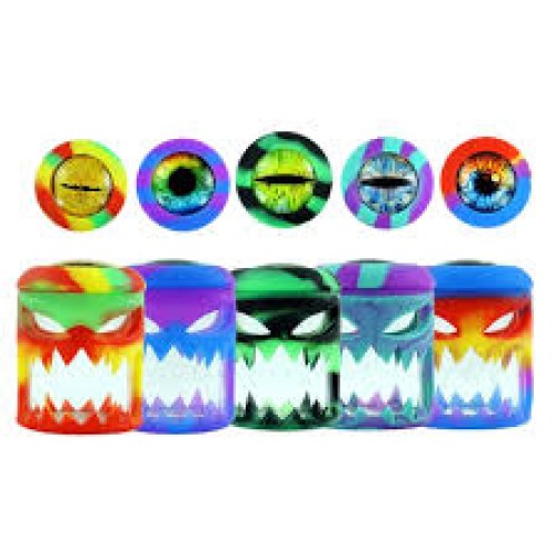 80ML Skull Sillicone Jar J4