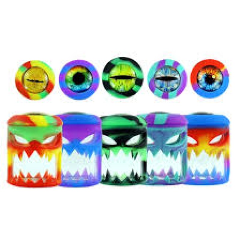80ML Skull Sillicone Jar J4